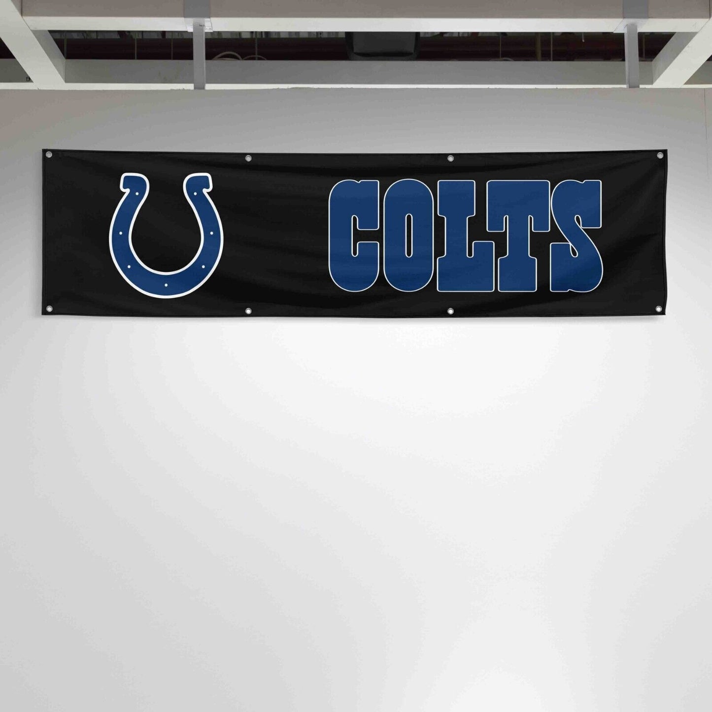 For Indianapolis Colts Football Fans 2x8 ft Flag NFL Gift Man Cave Banner