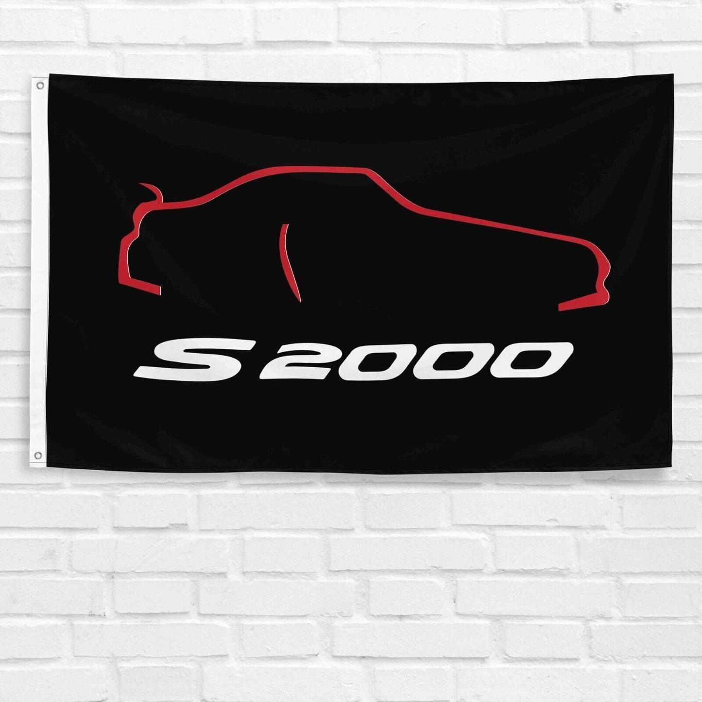 For Honda S2000 Car Enthusiast 3x5 ft Flag JDM Car Racing Show VTEC Wall Banner