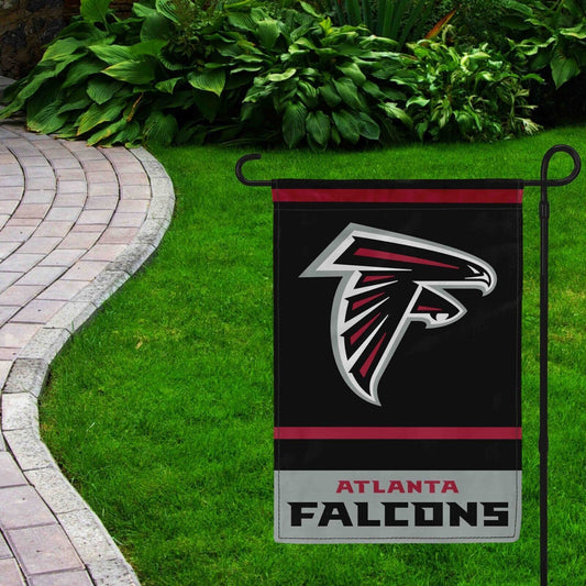 For Atlanta Falcons Football Fans 12x18 Garden Flag Double Sided Yard Banner