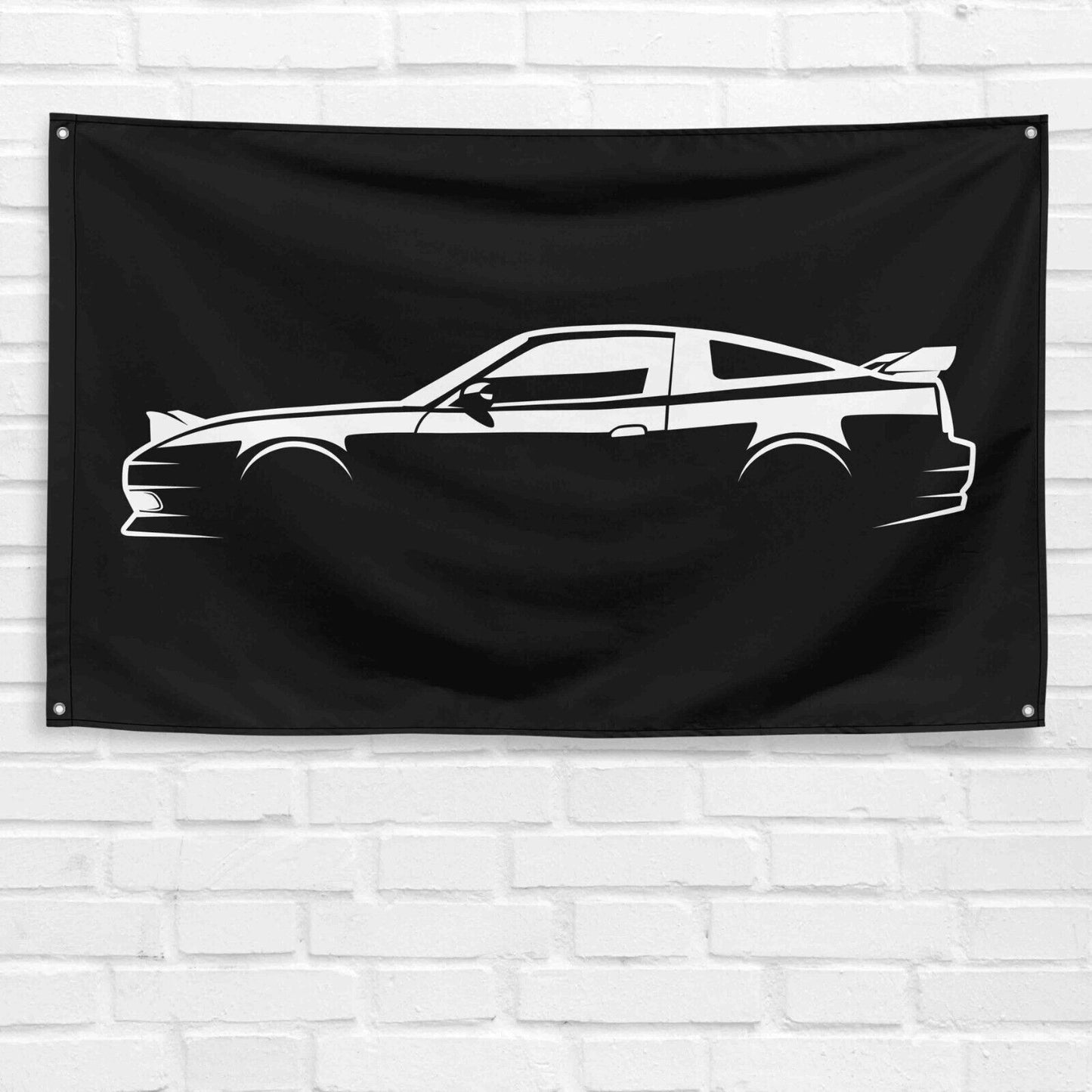 For Silvia 180sx Car Enthusiast 3x5 ft Flag Grandpa Dad Son Birthday Gift Man Cave Garage Wall Decor Banner