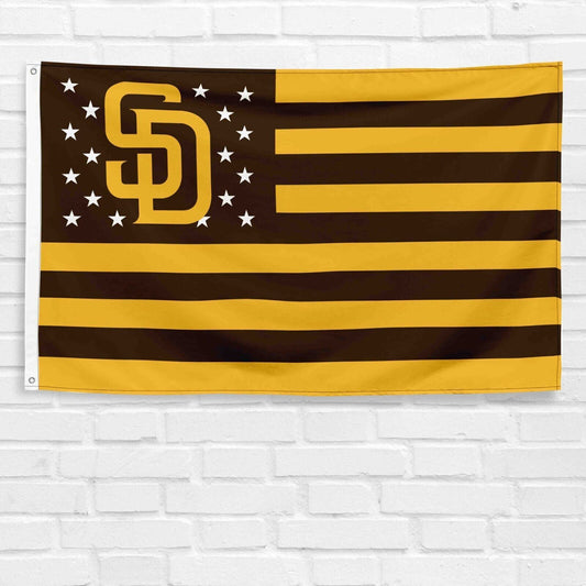 For San Diego Padres 3x5 ft Flag MLB Baseball Gift Sports Banner