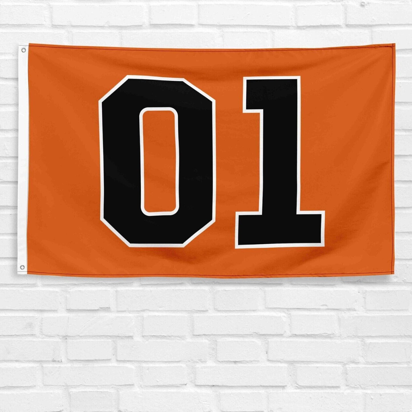 For General Lee 01 Enthusiasts 3x5 ft Flag Dukes of Hazzard Heavy Duty Banner