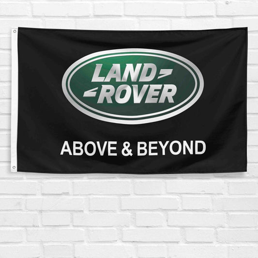 For Land Rover 3x5ft Banner Car Racing Show Garage Wall Decor Sign Logo Flag