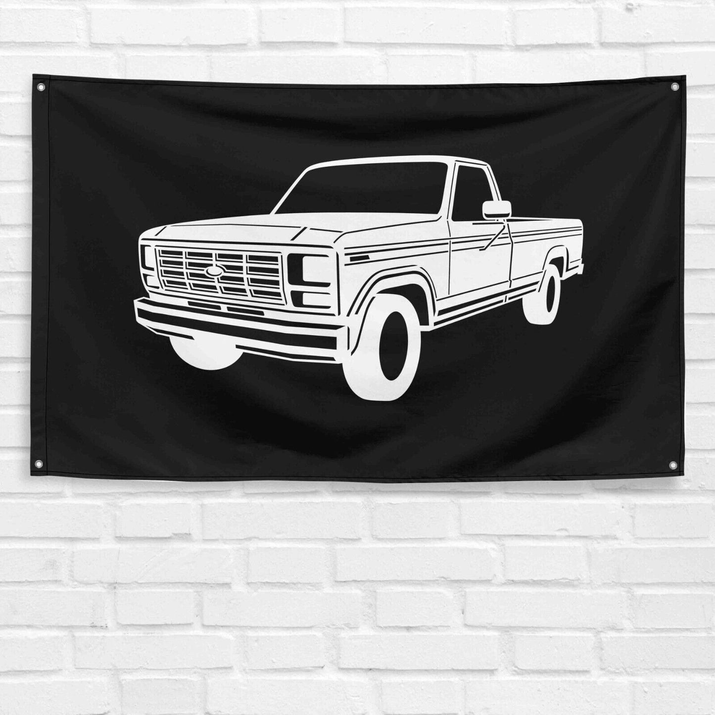 For Ranger F-100 1980 Car Enthusiast 3x5 ft Flag Grandpa Dad Son Birthday Gift Man Cave Garage Wall Decor Banner