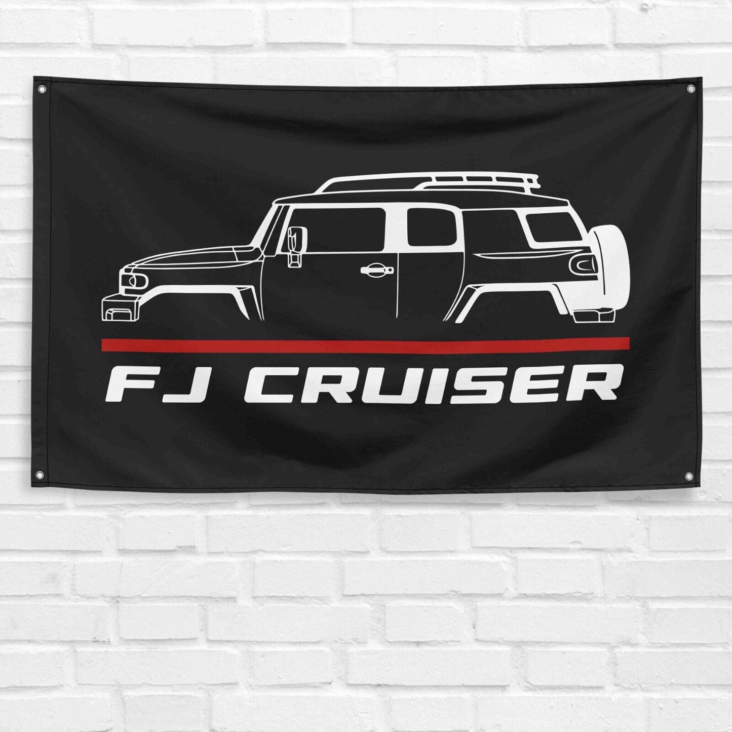 For Toyota FJ Cruiser SUV Car Enthusiast 3x5 ft Flag Birthday Gift Banner