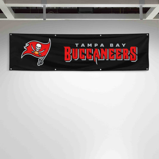 For Tampa Bay Buccaneers Football Fans 2x8ft Flag NFL Gift Man Cave Banner