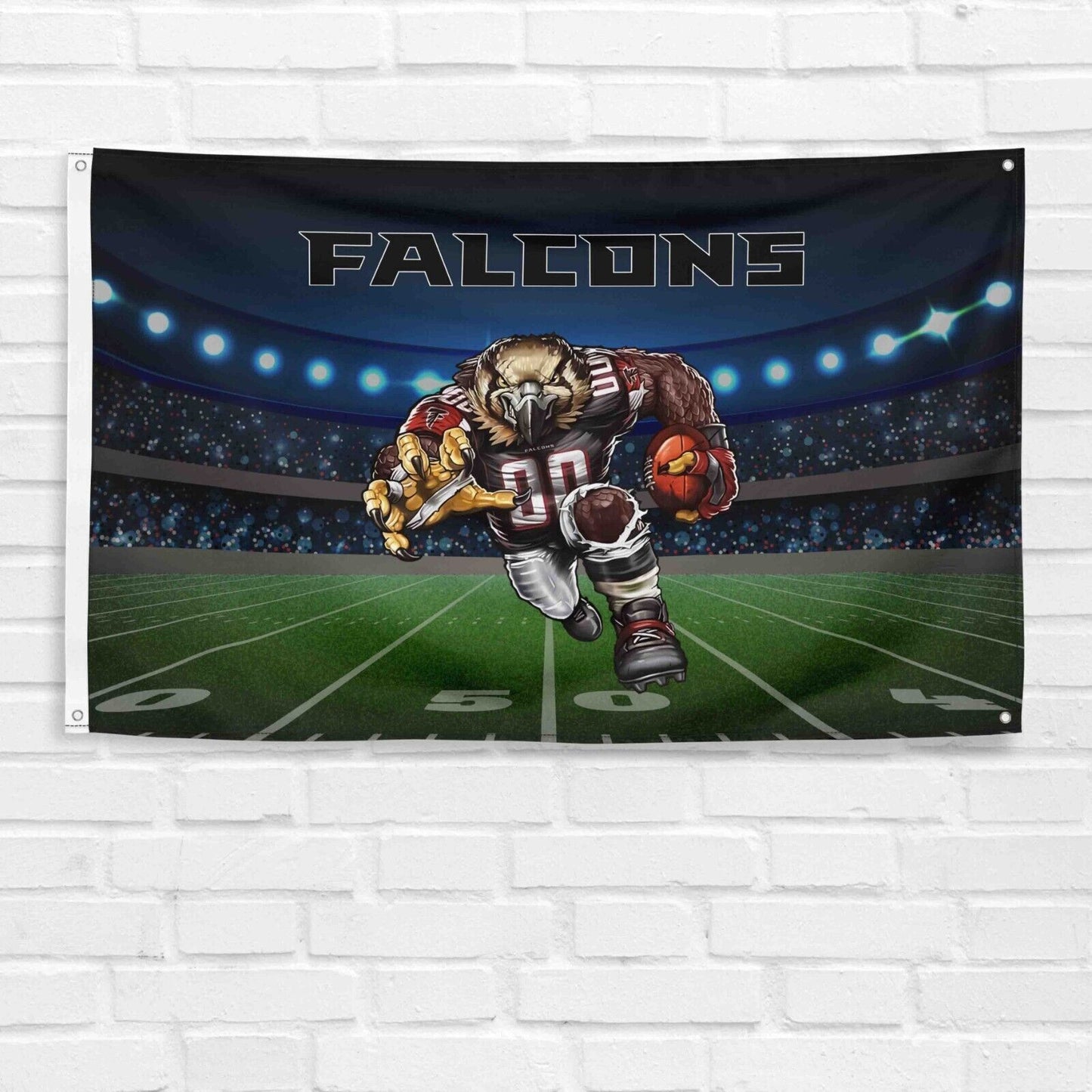 For Atlanta Falcons Football Fans 3x5 ft Mascot Flag NFL Gift Banner