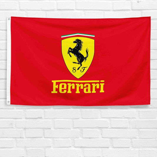 For Ferrari Car Enthusiasts 3x5 ft Flag Italy Enzo Sports Garage Racing Banner