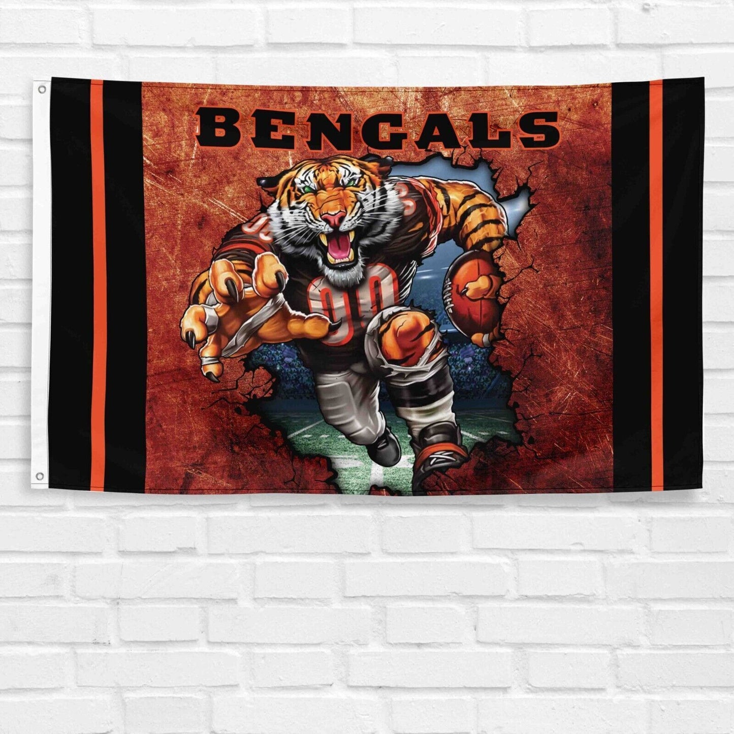 For Cincinnati Bengals Fans 3x5 ft Flag NFL Football Champions Wall Decor Banner