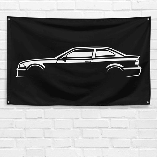 For M3 E36 3 Series Car Enthusiast 3x5 ft Flag Grandpa Dad Son Birthday Gift Man Cave Garage Wall Decor Banner