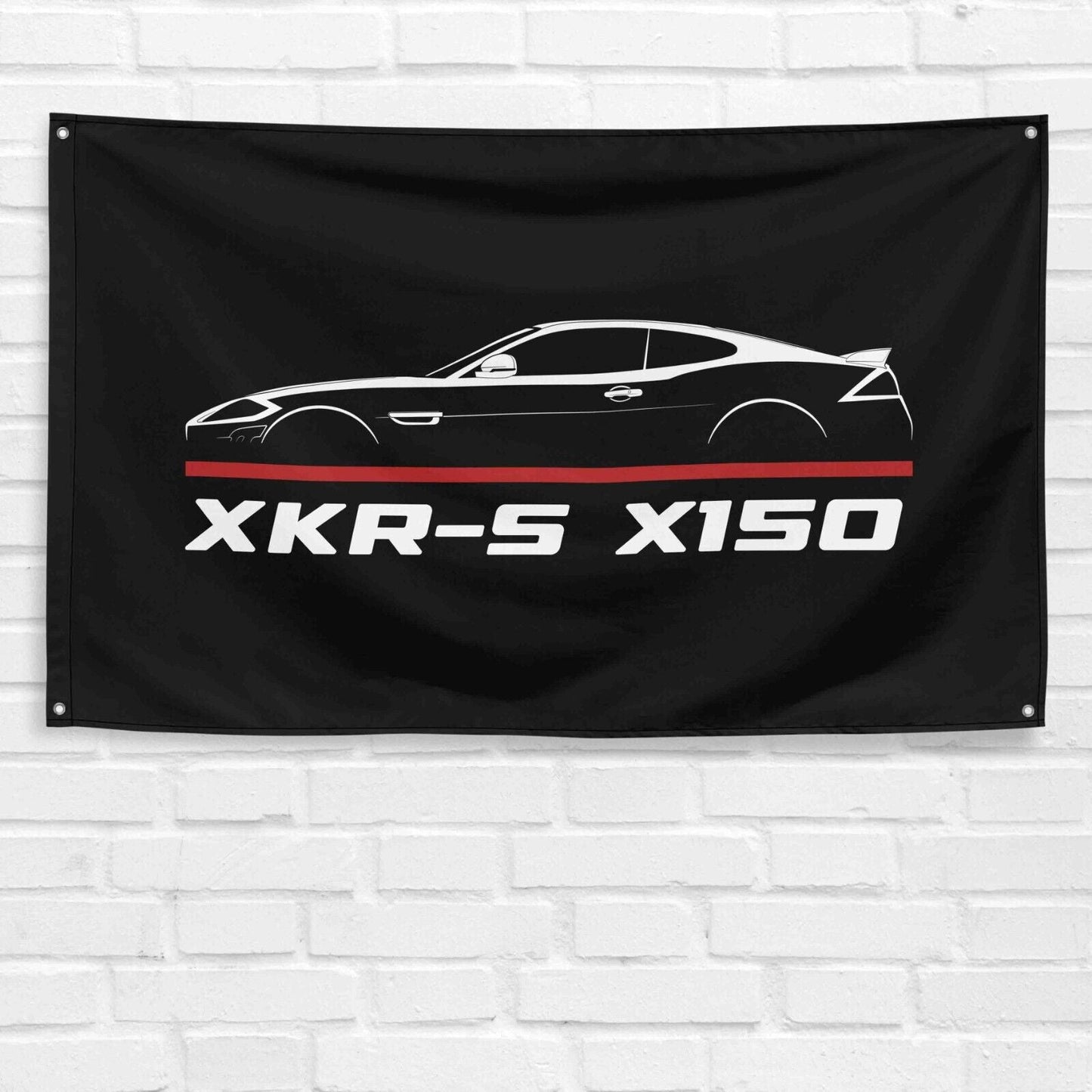 For XKR-S X150 2011-2014 Car Enthusiast 3x5 ft Flag Grandpa Dad Son Birthday Gift Man Cave Garage Wall Decor Banner