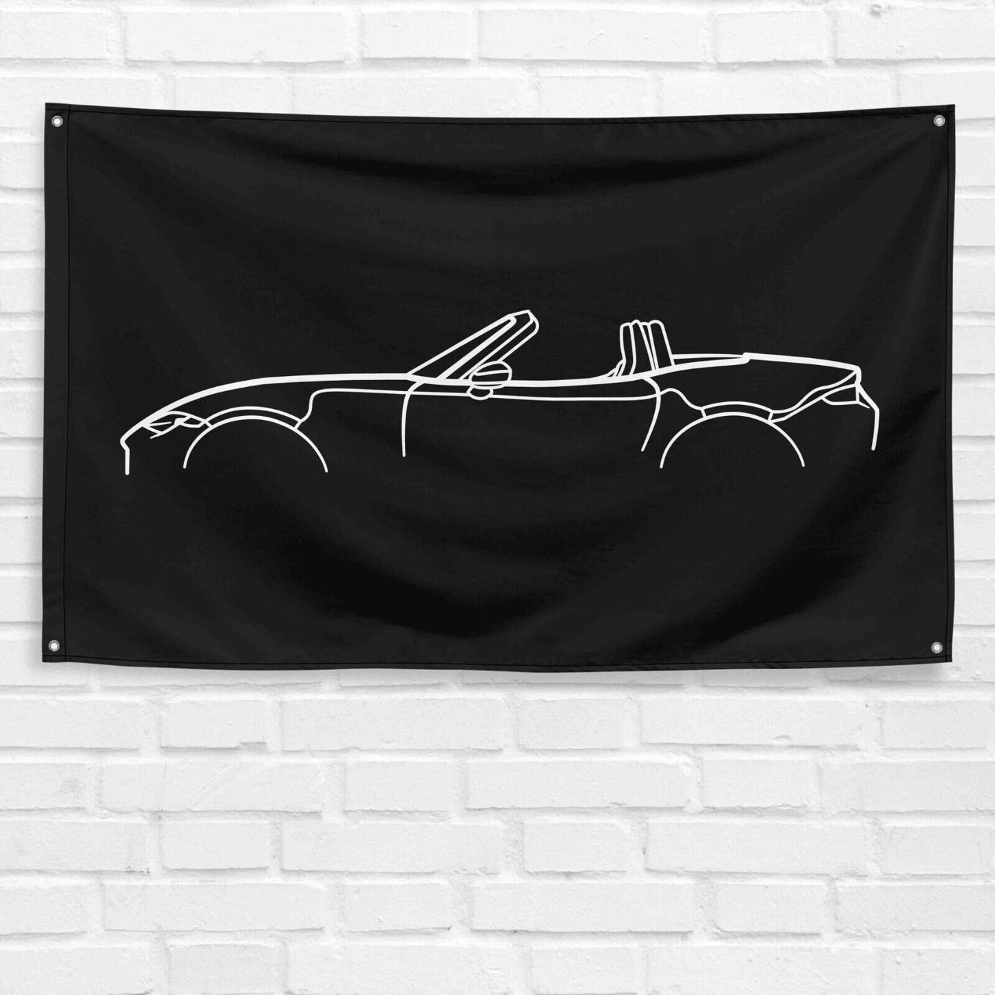 For MX5 ND Car Enthusiast 3x5 ft Flag Grandpa Dad Son Birthday Gift Man Cave Garage Wall Decor Banner