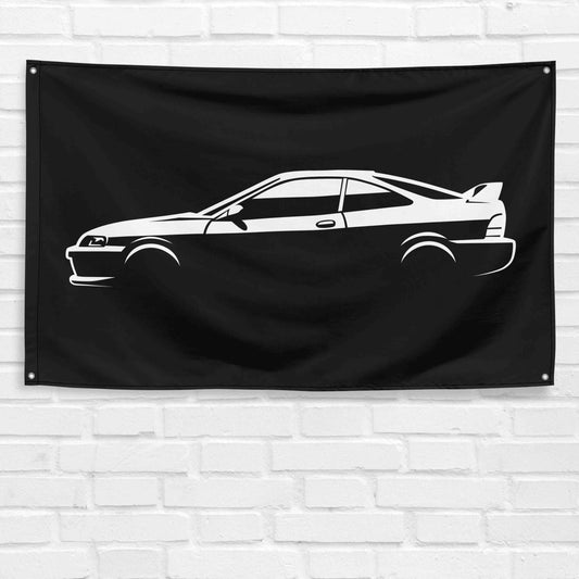 For Integra DC2 Car Enthusiast 3x5 ft Flag Grandpa Dad Son Birthday Gift Man Cave Garage Wall Decor Banner