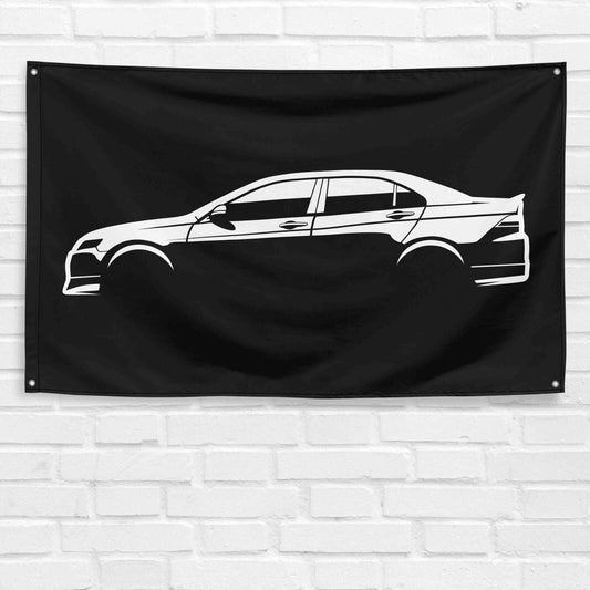 For Accord CL9 Type S Car Enthusiast 3x5 ft Flag Grandpa Dad Son Birthday Gift Man Cave Garage Wall Decor Banner