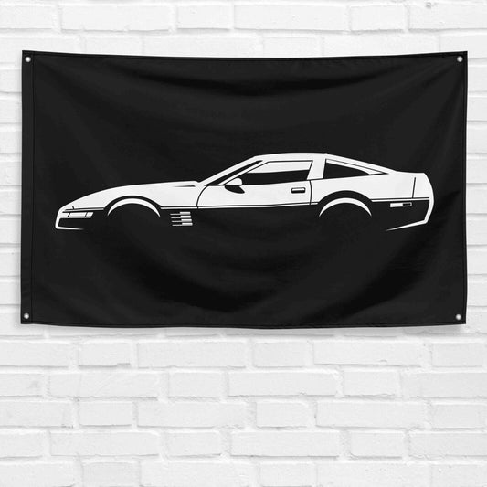 For Corvette Coupe C4 1994 Car Enthusiast 3x5 ft Flag Grandpa Dad Son Birthday Gift Man Cave Garage Wall Decor Banner