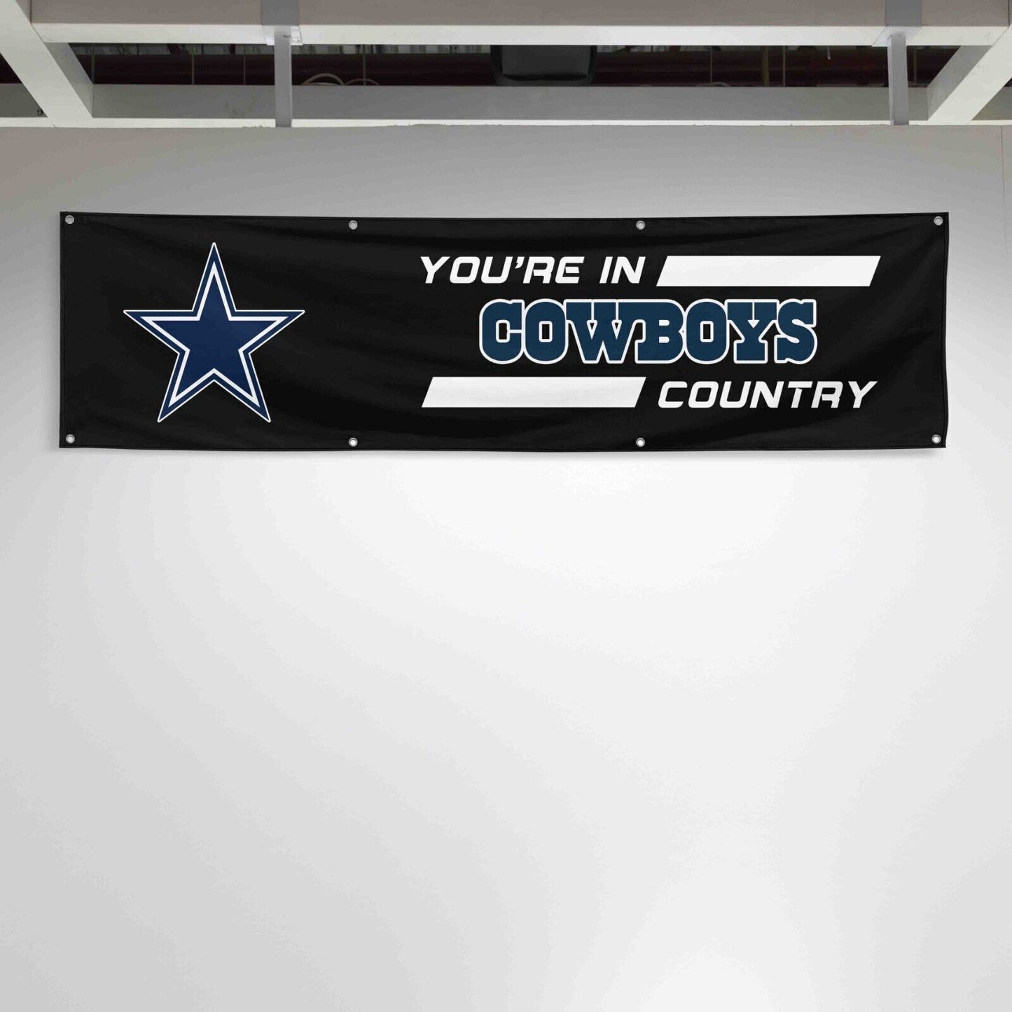 For Dallas Cowboys Football Fans 2x8 ft Flag You Are In Country Gift Banner