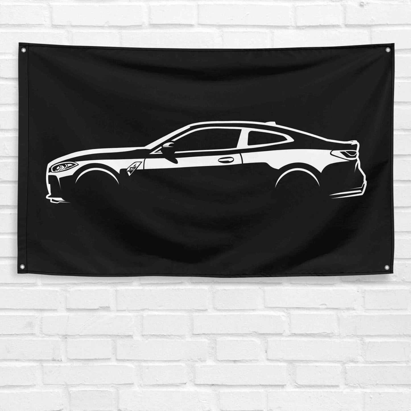 For G82 M4 2021 Car Enthusiast 3x5 ft Flag Grandpa Dad Son Birthday Gift Man Cave Garage Wall Decor Banner