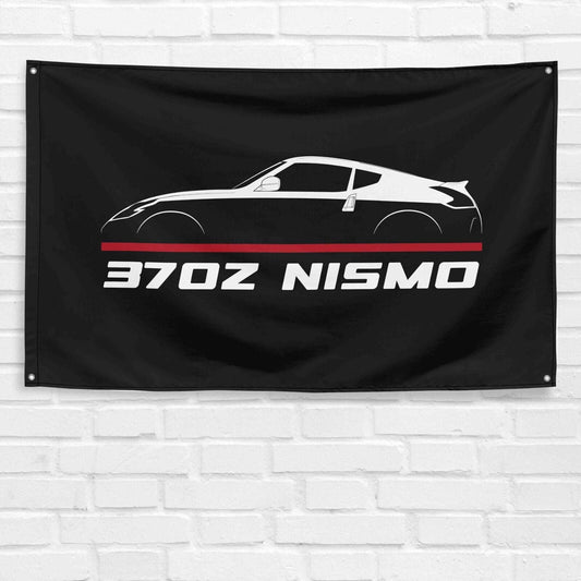 For 370Z Nismo 2014-2020 Car Enthusiast 3x5 ft Flag Grandpa Dad Son Birthday Gift Man Cave Garage Wall Decor Banner