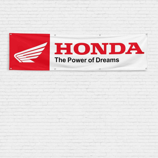 For Honda Motorcycle Enthusiast 2x8 ft Flag The Power Of Dreams HRC Show Banner