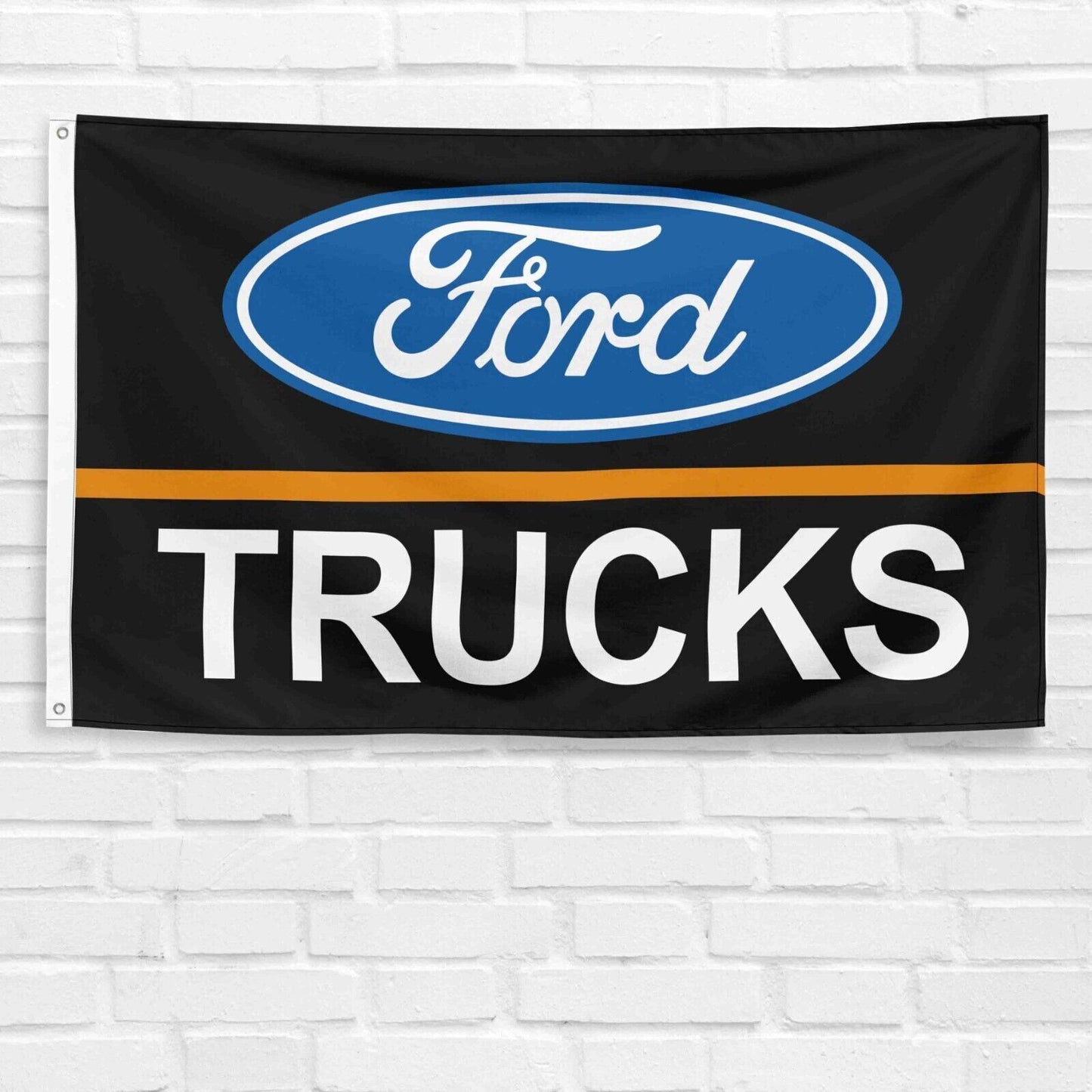 For Ford 3x5 ft Flag Car Truck Racing Show Garage Wall Decor Banner