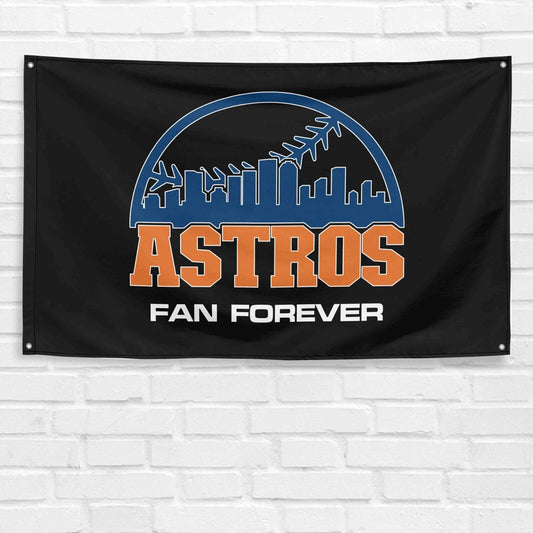 For Houston Astros 3x5 ft Flag MLB Baseball Champs Fans Gift Wall Decor Banner