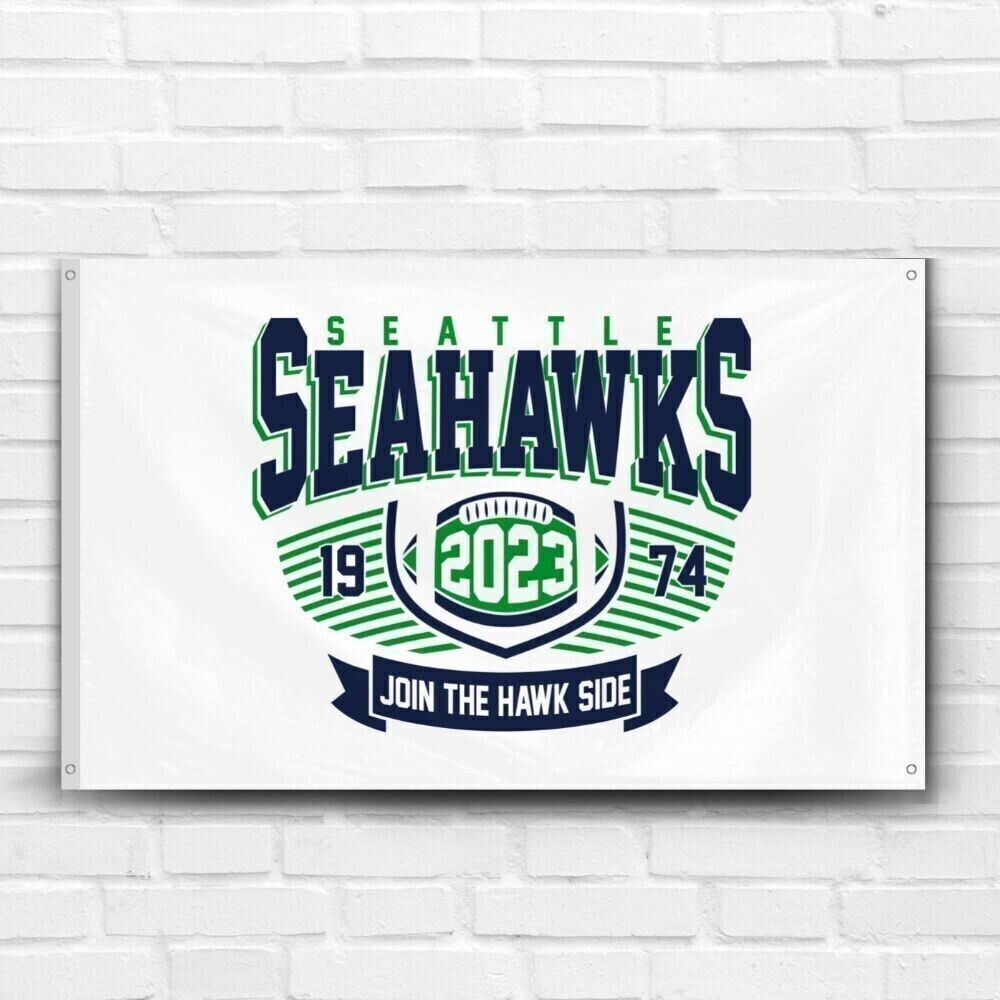 Seattle Seahawks Fans 3x5 ft Flag NFL Football Champions Banner Gift Wall Decor