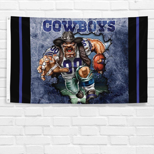 For Dallas Cowboys Fans 3x5 ft Flag NFL Football Champions Wall Decor Banner