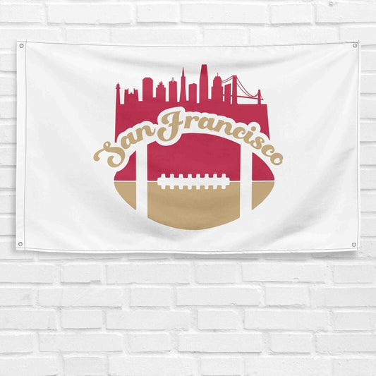 For San Francisco 49ers Fans 3x5 ft Flag NFL Football Champions Banner Gift