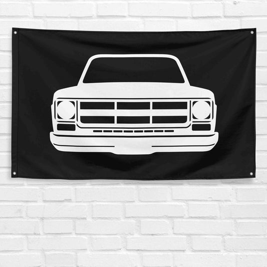 For 1975 Truck Enthusiast 3x5 ft Flag Grandpa Dad Son Birthday Gift Man Cave Garage Wall Decor Banner