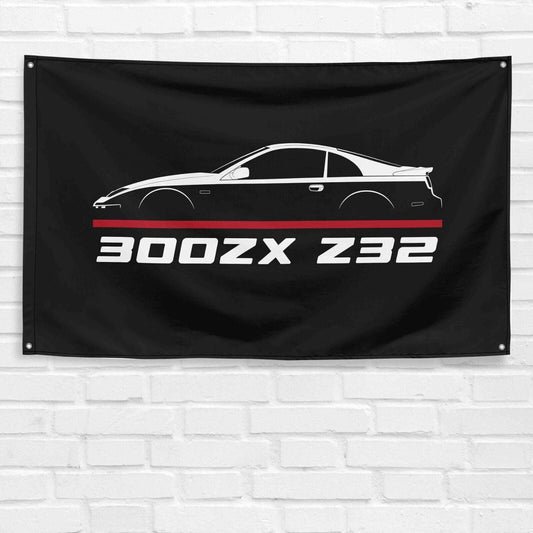 For 300ZX Z32 1989-2000 Car Enthusiast 3x5 ft Flag Grandpa Dad Son Birthday Gift Man Cave Garage Wall Decor Banner