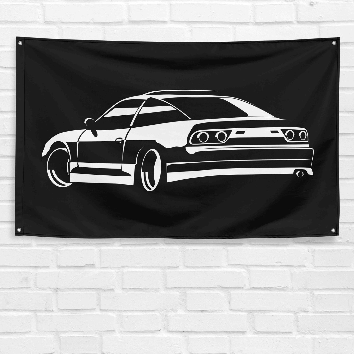 For 240SX Car Enthusiast 3x5 ft Flag Grandpa Dad Son Birthday Gift Man Cave Garage Wall Decor Banner