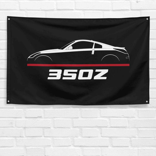 For 350Z 2002-2008 Car Enthusiast 3x5 ft Flag Grandpa Dad Son Birthday Gift Man Cave Garage Wall Decor Banner