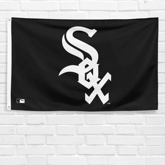 For Chicago White Sox 3x5 ft Flag MLB Baseball Hitman Gift Man Cave Banner