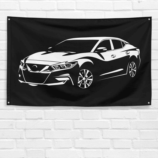 For Maxima 3.5 SL 2017 Car Enthusiast 3x5 ft Flag Grandpa Dad Son Birthday Gift Man Cave Garage Wall Decor Banner