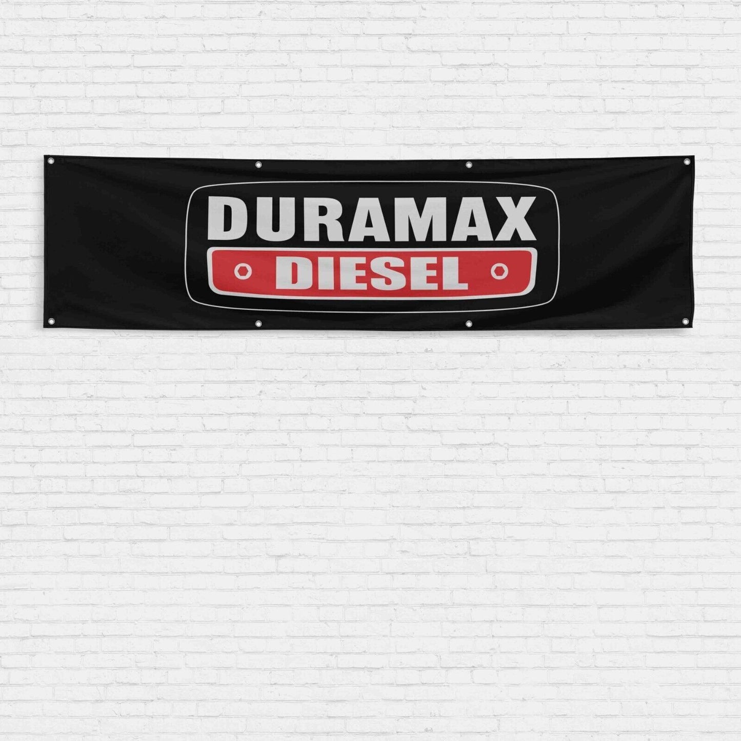 For Duramax Diesel Enthusiast 2x8 ft Flag Chevrolet Chevy V8 Wall Banner