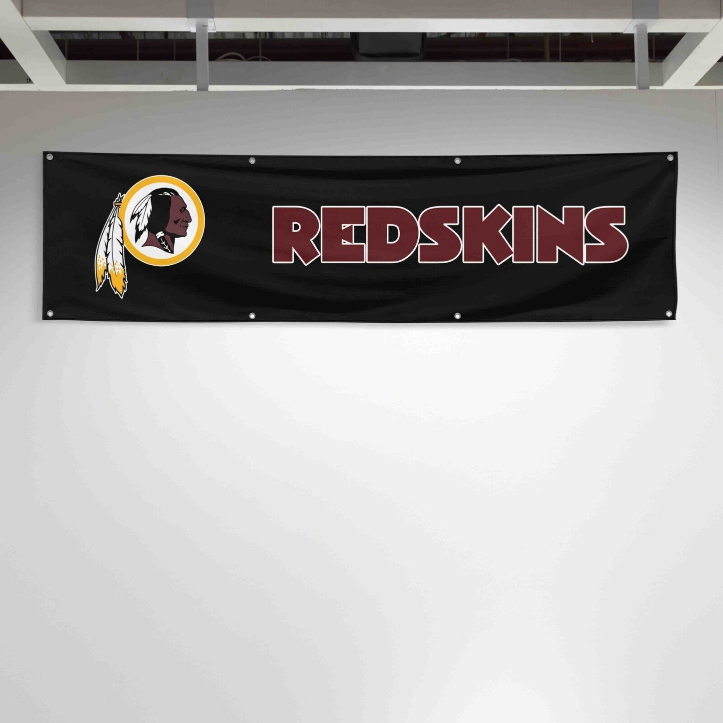 For Washington Redskins Football Fans 2x8 ft Flag NFL Gift Man Cave Banner