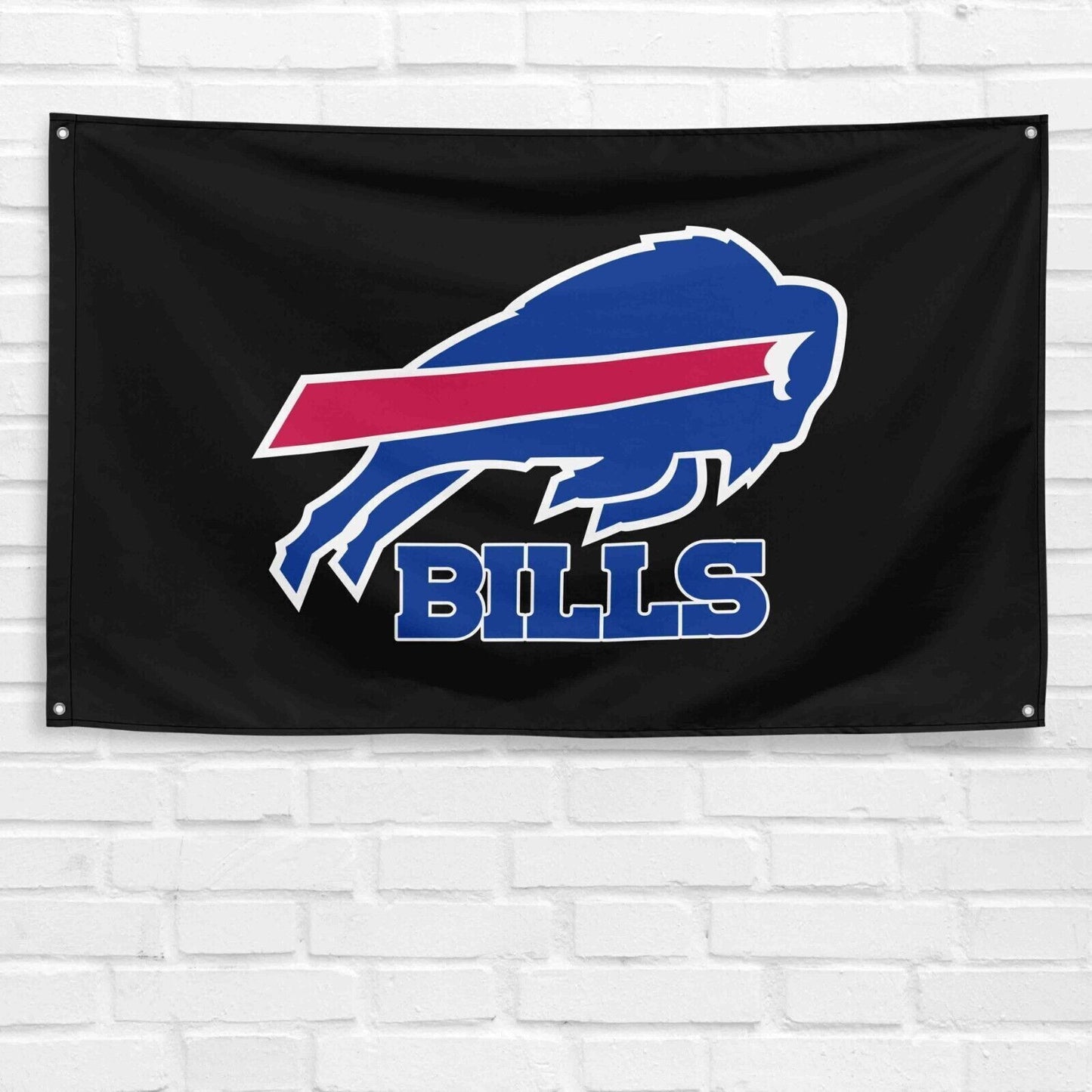 For Buffalo Bills Football Fans 3x5 ft Black Flag NFL Gift Banner