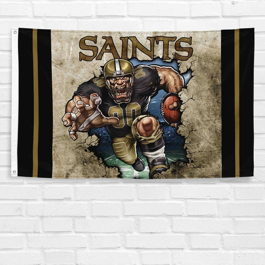 New Orleans Saints 3x5 ft Flag NFL Football Champions Wall Decor Banner