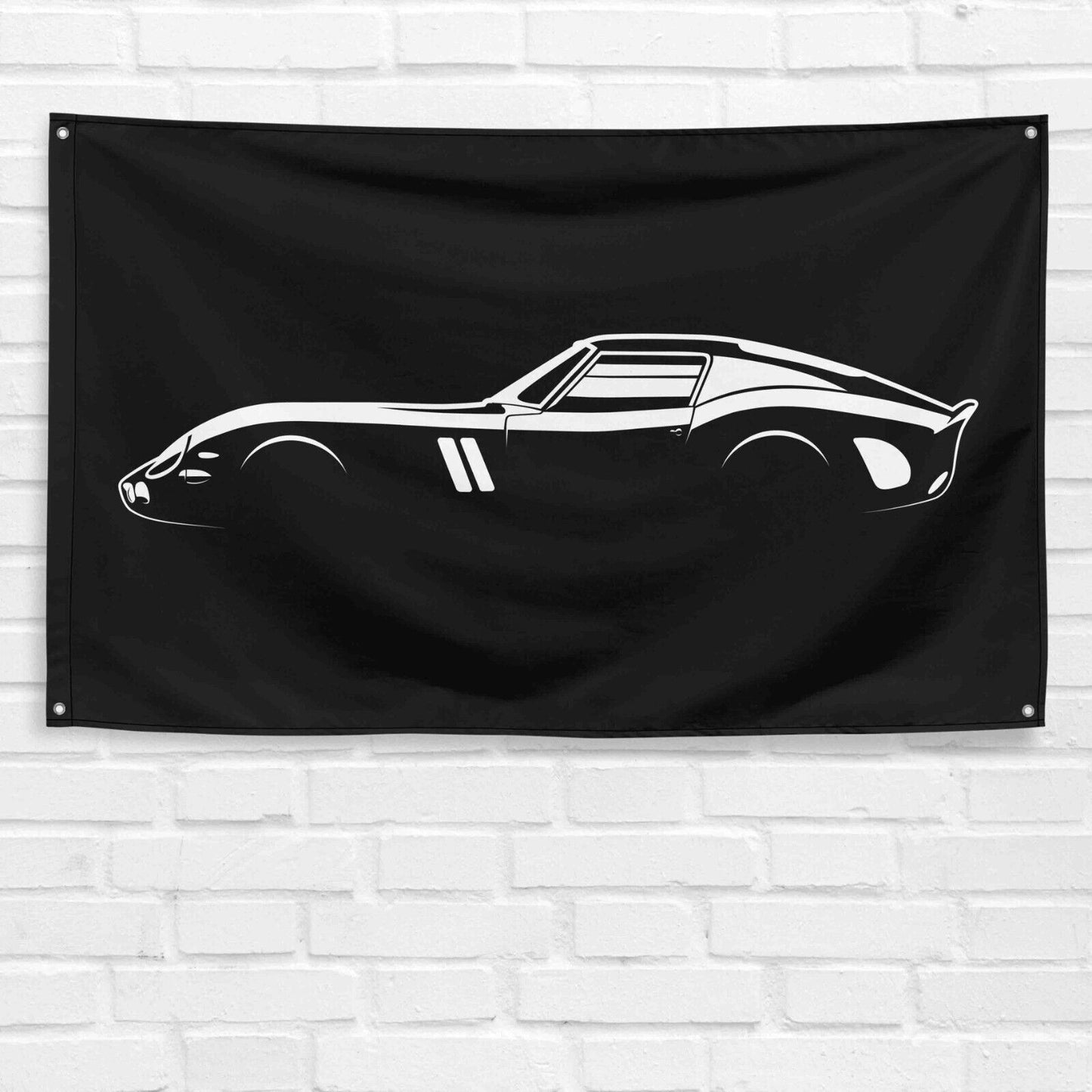 For 250 GTO 1963 Car Enthusiast 3x5 ft Flag Grandpa Dad Son Birthday Gift Man Cave Garage Wall Decor Banner