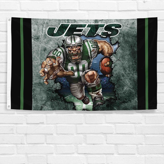 For New York Jets Fans 3x5 ft Flag NFL Football Champions Wall Decor Banner