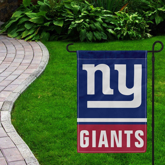 For New York Giants Football Fans 12x18 Garden Flag Double Sided Yard Banner