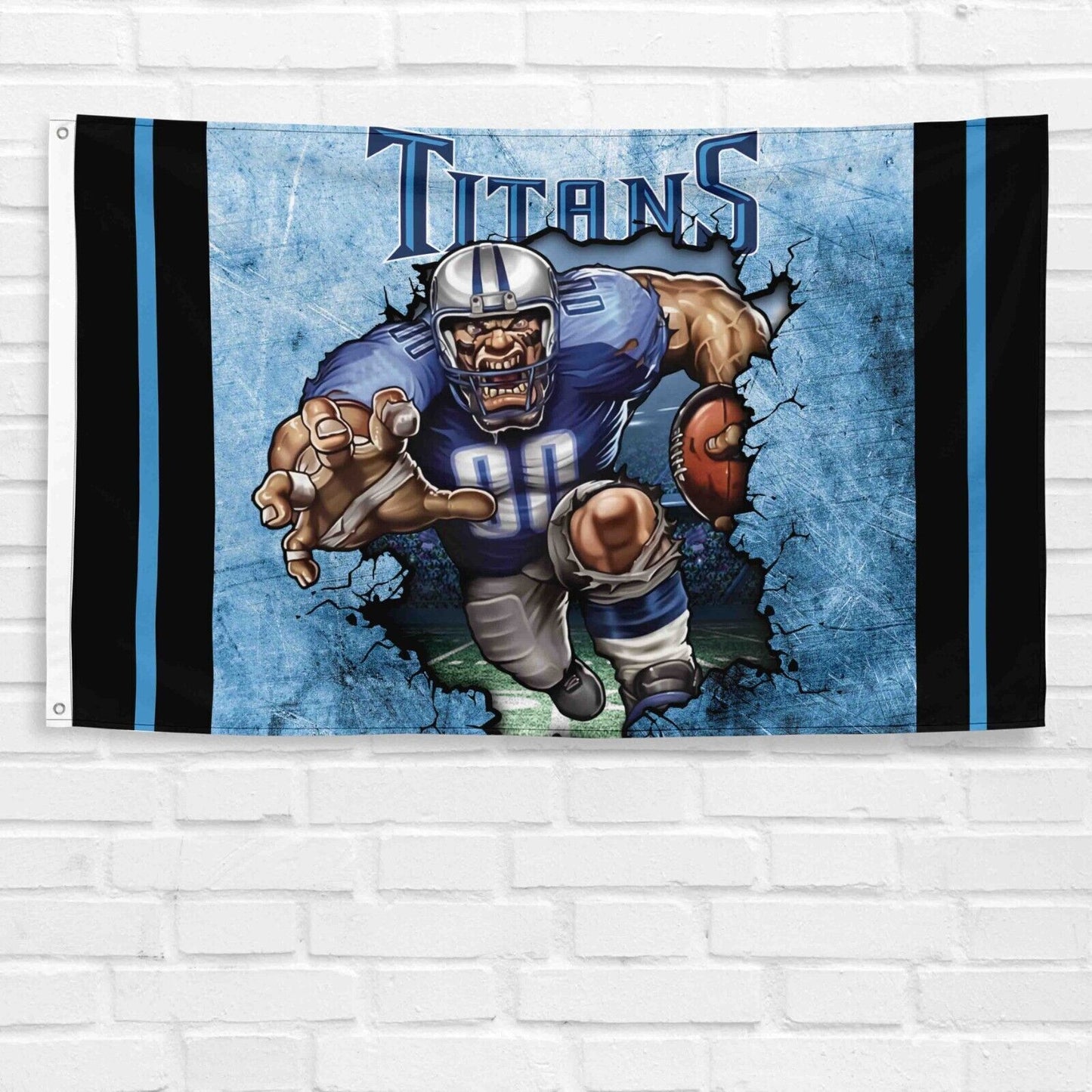 Tenessee Titans 3x5 ft Flag NFL Football Champions Wall Decor Banner