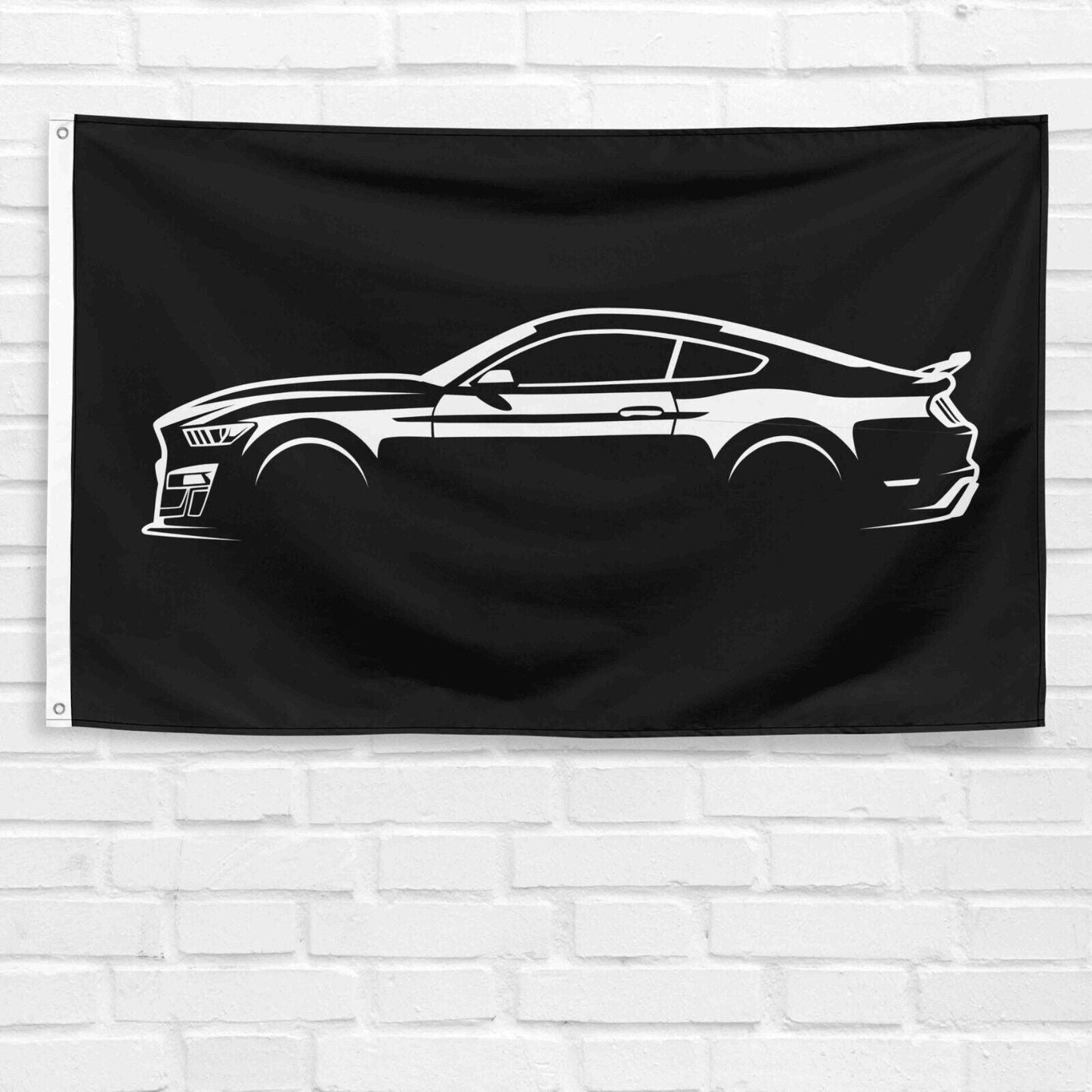 For Mustang Shelby GT500 2021 Car Enthusiast 3x5 ft Flag Grandpa Dad Son Birthday Gift Man Cave Garage Wall Decor Banner