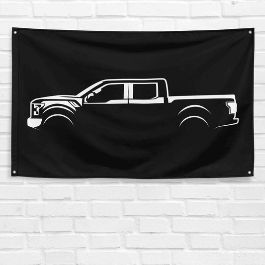 For F-150 Raptor Truck Enthusiast 3x5 ft Flag Grandpa Dad Son Birthday Gift Man Cave Garage Wall Decor Banner