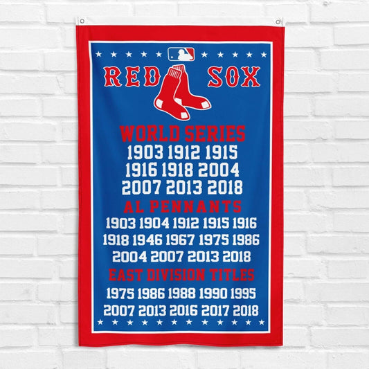 For Boston Red Sox Fans 3x5 ft Flag MLB Baseball World Series Champions Banner