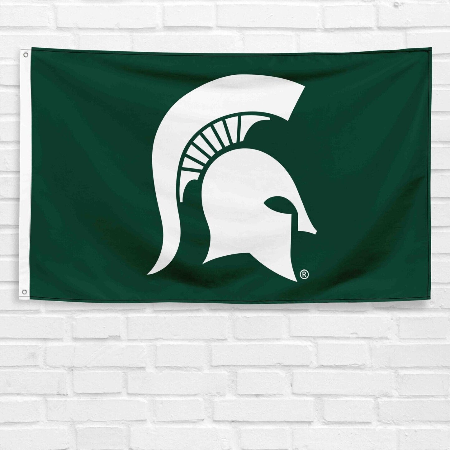 For Michigan State Spartans 3x5 ft Flag NCAA Football Golf Banner Flag