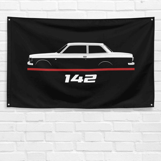 For 142 1967-1974 Car Enthusiast 3x5 ft Flag Grandpa Dad Son Birthday Gift Man Cave Garage Wall Decor Banner