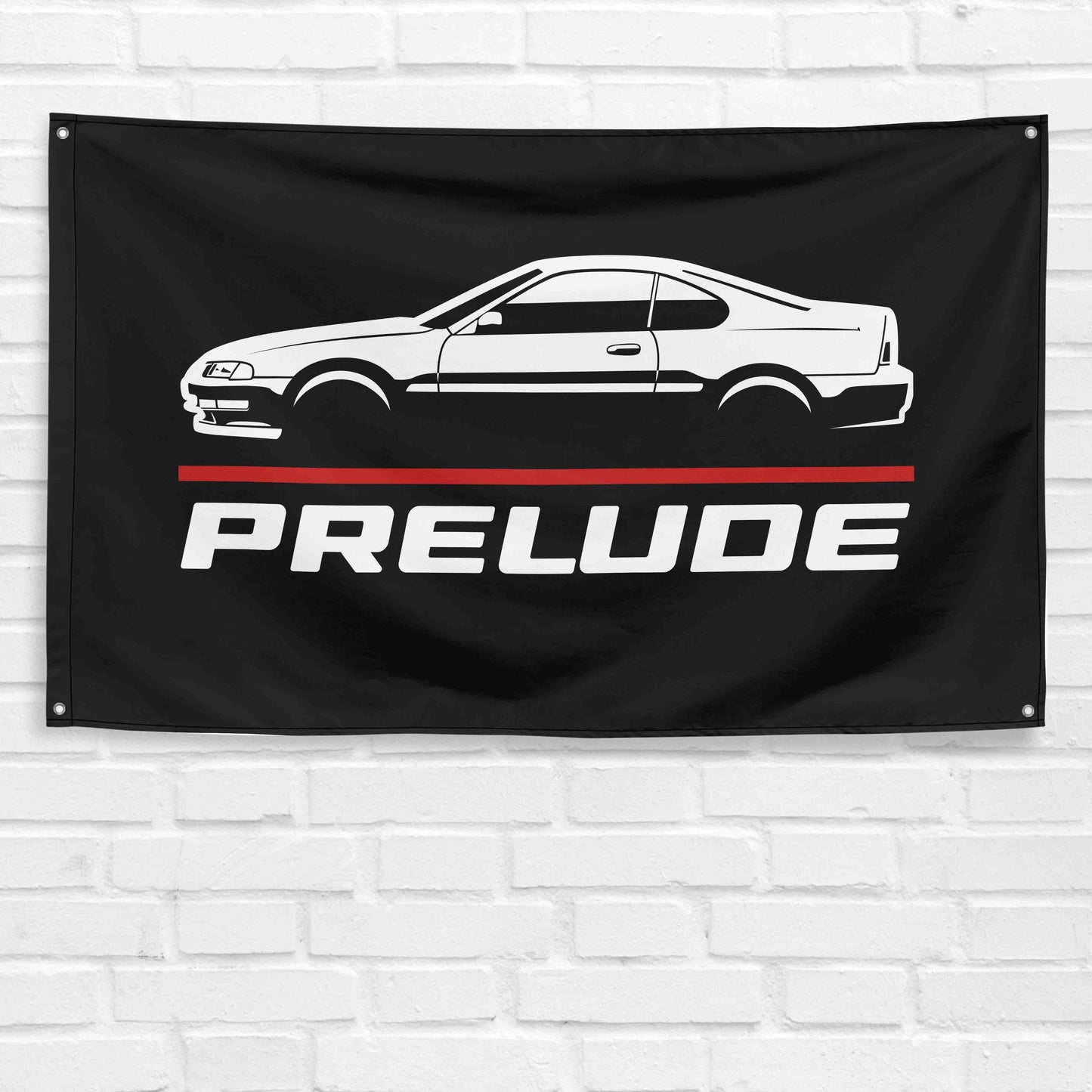 For Prelude 1993 Car Enthusiast 3x5 ft Flag Grandpa Dad Son Birthday Gift Man Cave Garage Wall Decor Banner