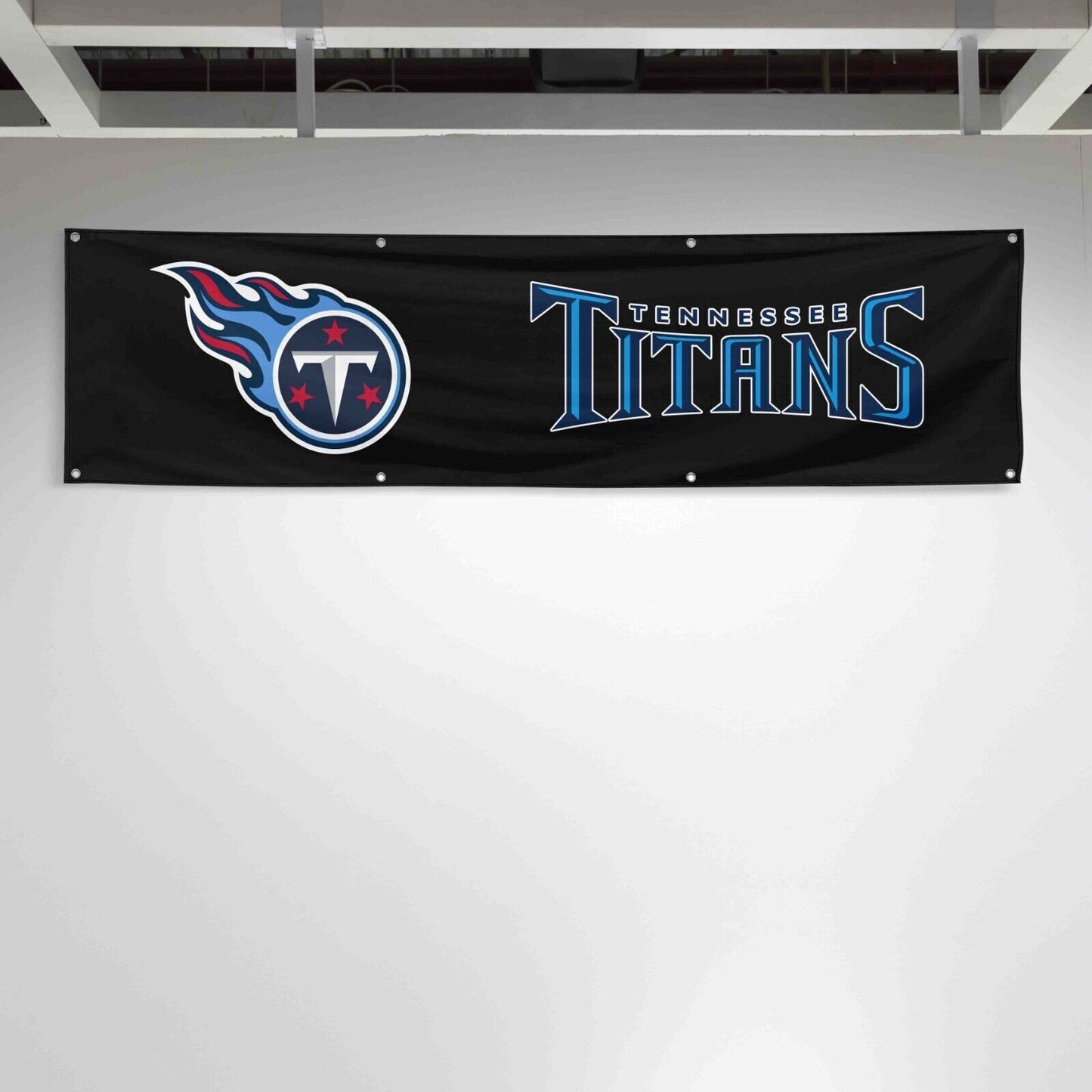 For Tennessee Titans Football Fans 2x8 ft Flag NFL Gift Man Cave Banner