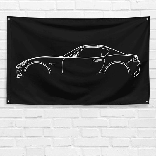 For MX-5 Miata 2020 Car Enthusiast 3x5 ft Flag Grandpa Dad Son Birthday Gift Man Cave Garage Wall Decor Banner